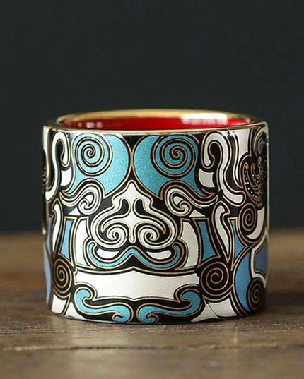 Elegant Authentic Dual-Tone Portable Tea Set for Traditional Kung Fu Brewing