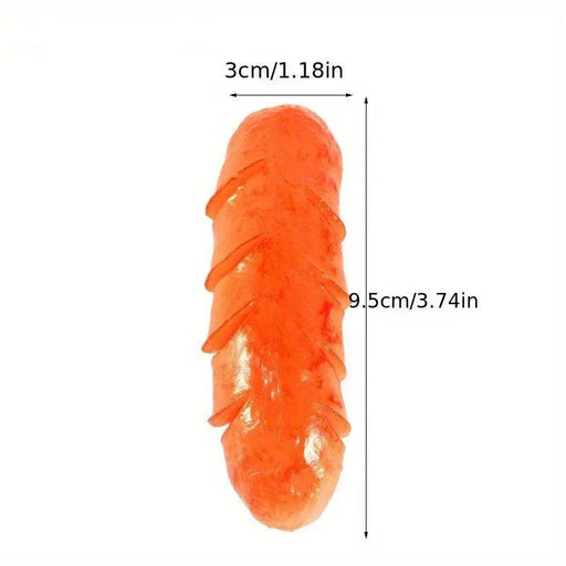Cheerful Grilled Sausage Keychain - Fun PVC Kitchen Novelty and Unique Charm