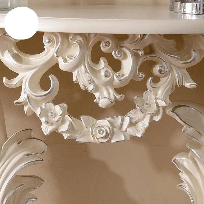 European Vintage Console Table - Classic Entryway Storage Solution