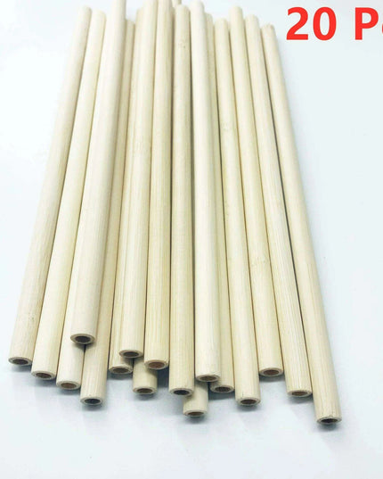 Sustainable Bamboo Drinking Straws - Stylish, Safe, and Eco-Friendly for a Greener Tomorrow