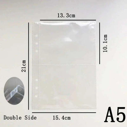 Retro 3D Kpop Memory Vault | A5 Elegant Card Holder Album