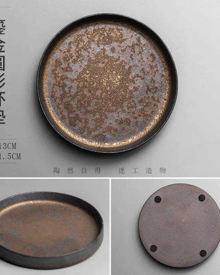 Vintage Japanese-Style Ceramic Tumbler: A Rustic Touch for Every Sip