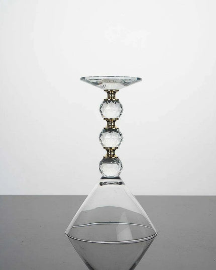 260ML Elegant Lead-Free Crystal Martini Glasses - Premium Drinkware for Cocktails, Wine, and Coffee - Ideal for Celebrations, Bars, and Gift Giving