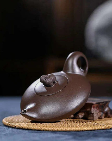 170ml Authentic Artisan Purple Clay Teapot - Timeless Elegance for Authentic Tea Experience