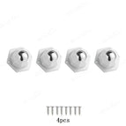 4Pc white Steel Ball