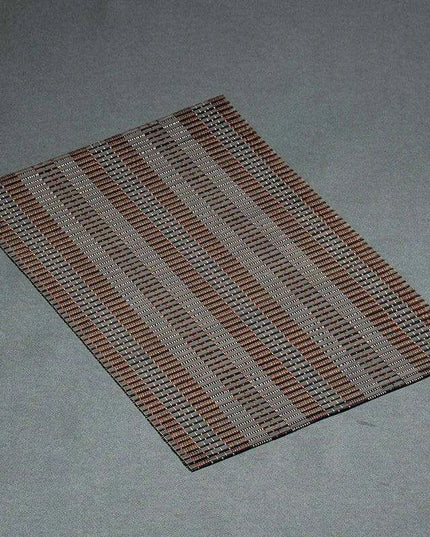 Sustainable Bamboo Dining Set – Elegant, Waterproof, and Heat-Resistant Placemats and Coasters for Every Occasion