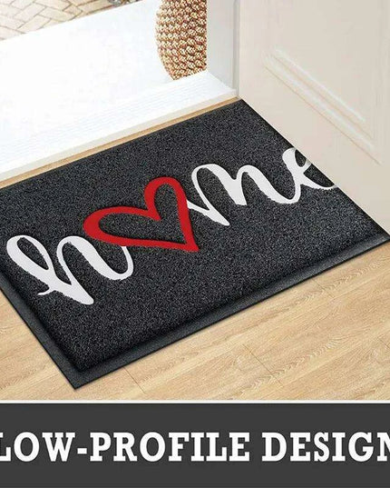 Charming PVC Welcome Mat - Elegant Design for Indoor and Outdoor Spaces