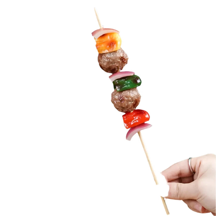 Realistic Barbecue Simulation Skewers for Creative Cooking Displays and Fun Play