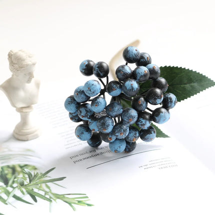 KECTTIO American Pastoral Artificial Berry Christmas Flower Arrangemen