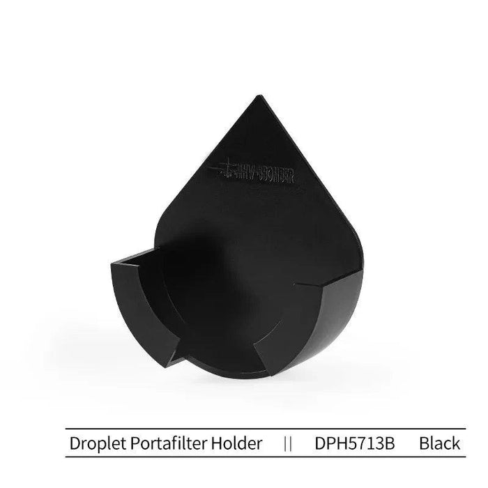 Space-Saving Wall-Mounted Coffee Filter Organizer for Various Portafilter Sizes