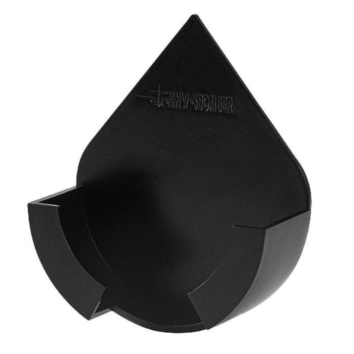 Space-Saving Wall-Mounted Coffee Filter Organizer for Various Portafilter Sizes
