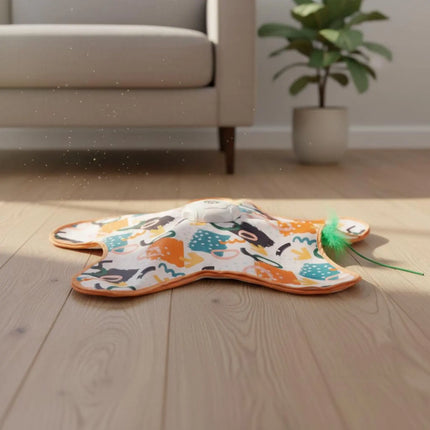 Hide and Seek Feline Toy Interactive Feline Hunting Toy Mental Stimulation Indoor Exercise for Cats hide-and-seek-feline-toy-interactive-feline-hunting-toy-mental-stimulation-indoor-exercise-for-cats