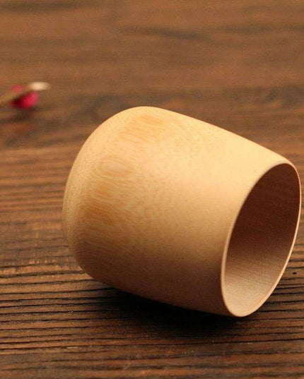 Sustainable Handmade Bamboo Beverage Mug - Ideal for Tea, Beer, and More