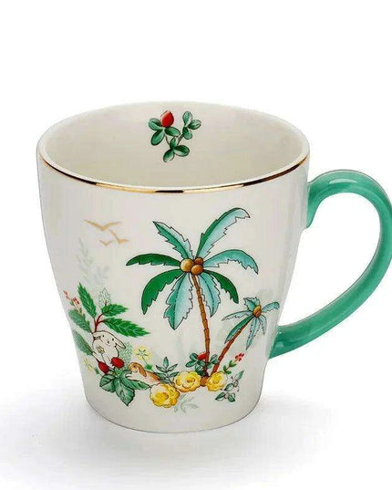 Elegant 330ml Premium Bone China Tea and Coffee Mugs