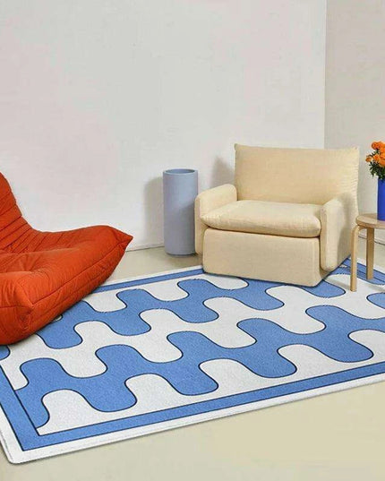 Regal Ruby Luxe Checkerboard Area Rug