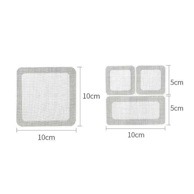Nylon Mesh Window Screen Repair Patches - Japanese Craftsmanship Upgrade