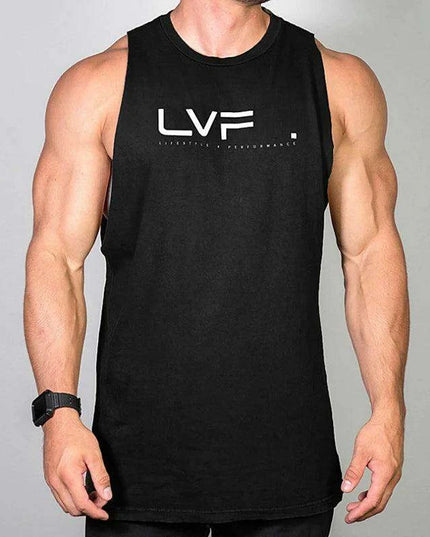 Men's Active Summer Sleeveless Training Tank - Quick-Dry Gym Vest for Bodybuilding and Fitness