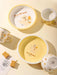 Adorable Bear Dodo Cream Kids Breakfast Bowl Set - Essential Kitchen Delight