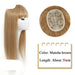 Bangs & Volume: Clip-In Hair Topper for Instant Transformation