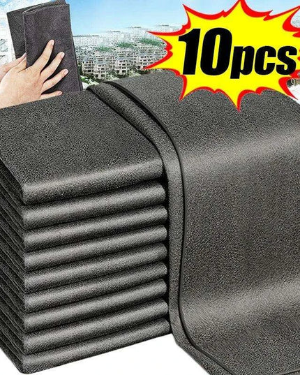 Microfiber Master Cleaning Cloth Set - Superior Towels for Household and Automotive Excellence