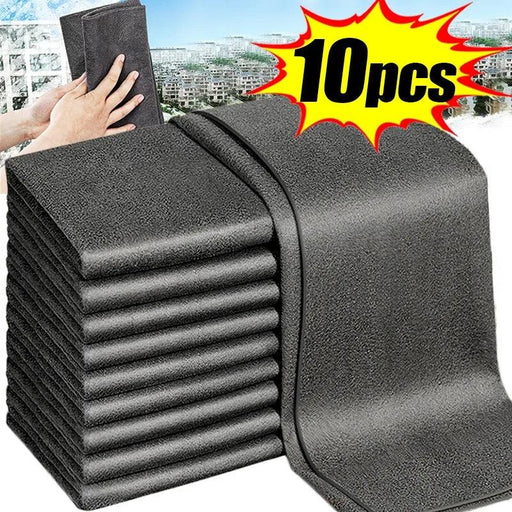 Microfiber Master Cleaning Cloth Set - Superior Towels for Household and Automotive Excellence