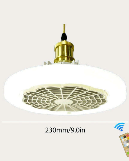 Intelligent Customizable Ceiling Fan with Ambiance Lighting for Modern Spaces