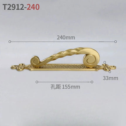 Luxury Solid Brass Cabinet Door Pull Exquisite Floral Door Handles Elegance and Durability for For Grand Entrances and Furniture luxury-solid-brass-cabinet-door-pull-exquisite-floral-door-handles-elegance-and-durability-for-for-grand-entrances-and-furniture