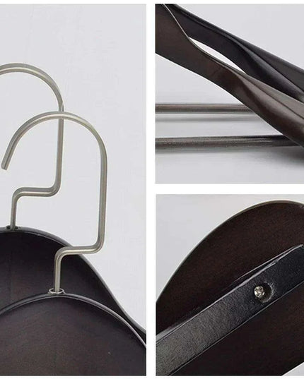 Chic Wooden Hanger Collection for Stylish Closet Arrangement