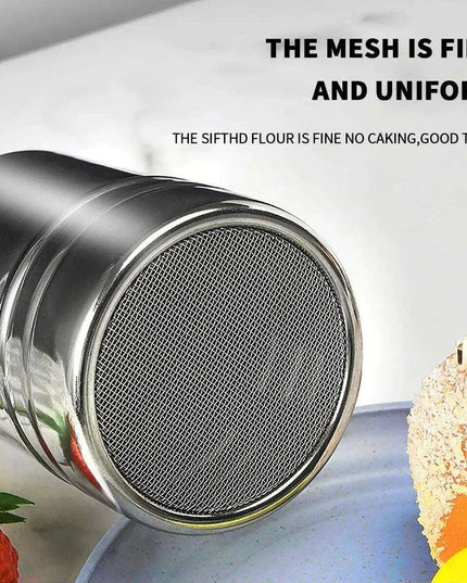 Stylish Stainless Steel Spice Dispenser for Gourmet Chefs