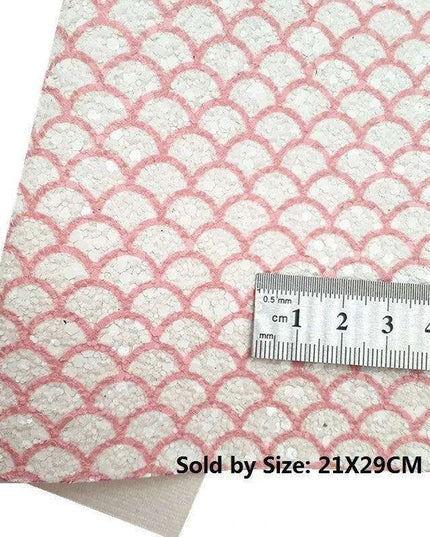 Mermaid Sparkle Vinyl Craft Kit - Heart, Floral, and Plaid Designs Collection