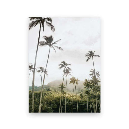 California Dreaming Surf Canvas Art - Elegant Coastal Home Decor