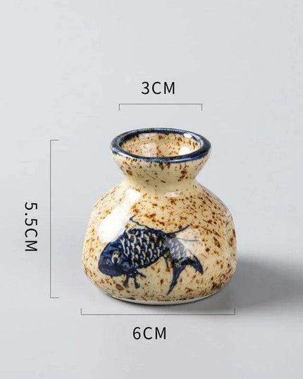 Japanese-Inspired Elegant Ceramic Dining Set for Chic Home Entertaining