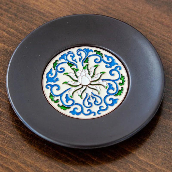 Serene Zen-Style Kung Fu Tea Coasters - Stylish Heat-Resistant Mats for Enhanced Beverage Experience