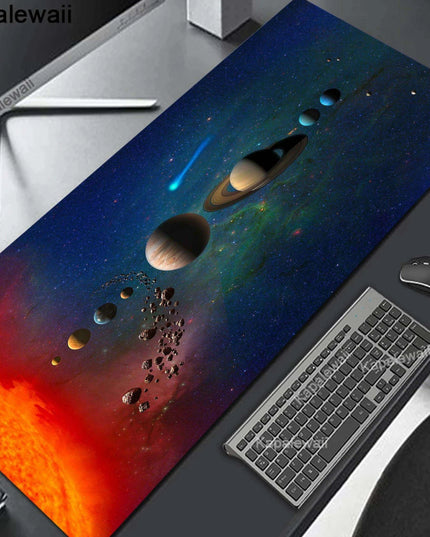 Adorable Kawaii Cat XXL Gaming Mouse Pad - 900x400mm Rubber Desk Mat for Enhanced Comfort and Performance