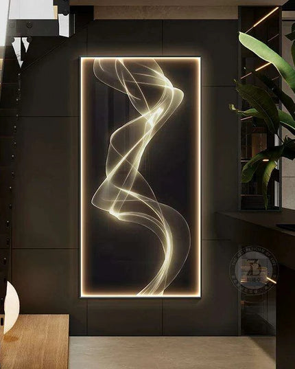 Luxe Crystal and Aluminum LED Wall Sconce with Porcelain Detailing