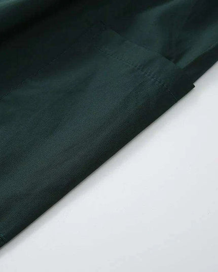 High-Waisted Flowing Casual Skirt for Women - Solid Color Long Dress for Spring and Summer