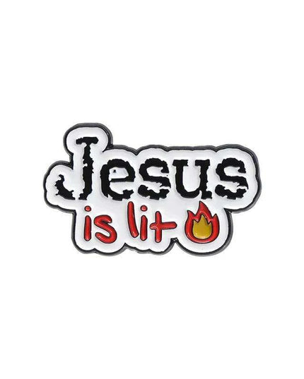 Faith-Inspired Jesus Enamel Pin Collection - Stylish Brooches for Spiritual Expression on Jackets and Backpacks