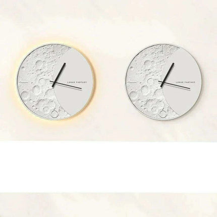 Celestial Glow Wall Clock - A Stunning Decorative Timepiece for Your Home and Dining Areas