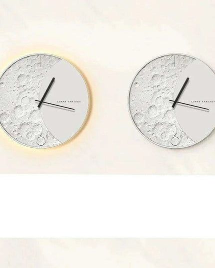 Celestial Glow Wall Clock - A Stunning Decorative Timepiece for Your Home and Dining Areas