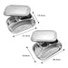 Durable Stainless Steel Lunch Plate with Convenient Multi-Compartment Design