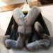 Boho Chic Faux Fur Poncho Cape - Fashionable Women's Winter Wrap