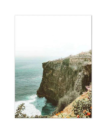 Tropical Waves Coastal Canvas Art Collection - Ocean Escape Series