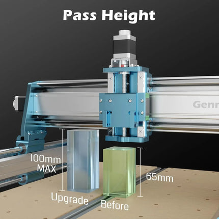 SainSmart Genmitsu 4040-PRO MAX CNC Router, 710W, Linear Rail Drive