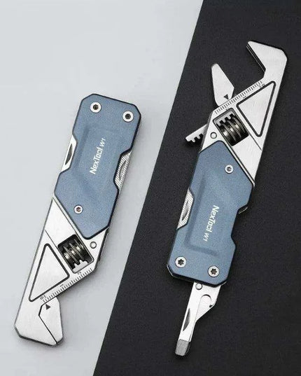 Ultimate 6-in-1 Outdoor Multi-Tool with Adjustable Wrench and Extended Reach