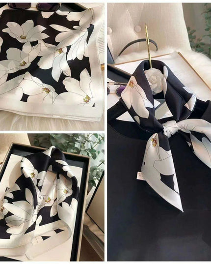 Elegant Faux Silk Satin Scarf: Your Go-To Accessory for Chic Versatility