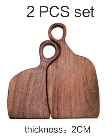 Premium Black Walnut Chopping and Serving Board - Stylish Kitchen Essential for Culinary Excellence