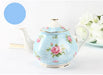 Floral Bone China Teapot - Exquisite 1000ML Serving Elegance