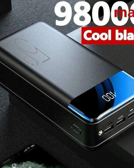 Powerful Portable Charger with Built-in LED Flashlight