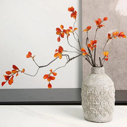 Colorful Life Retro Artificial Maple Leaf Bouquet - Handmade, 59cm/90c
