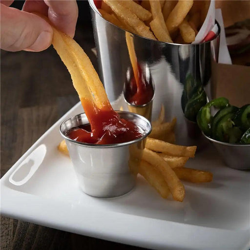 Elegant Stainless Steel Sauce Bowl with Handle - Premium Kitchen Essential